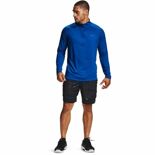 Under Armour Tech Heren Longsleeve - Blauw