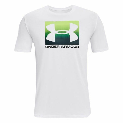 Under Armour Boxed Heren T-shirt - Wit