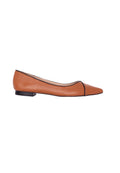 Ariri Brown Leather Ballerinas – Comfort Flat-0
