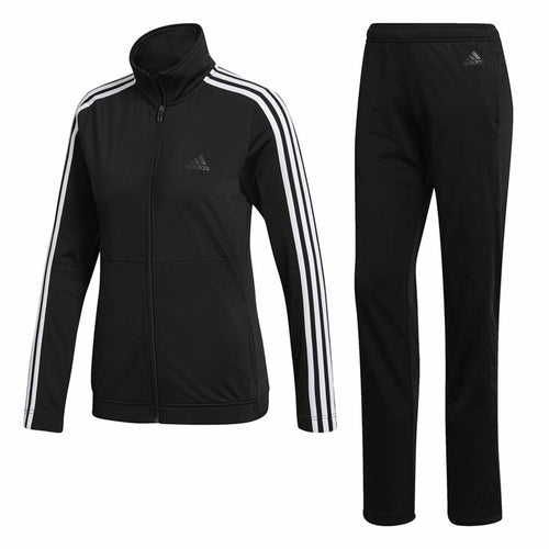 Adidas Three Stripes Dames Trainingspak - Zwart