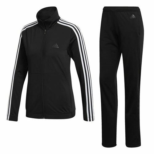 Adidas Three Stripes Dames Trainingspak - Zwart