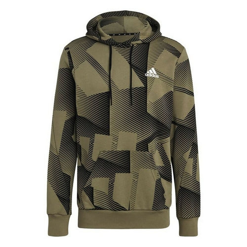 Adidas Graphic Hoodie Heren - Khaki