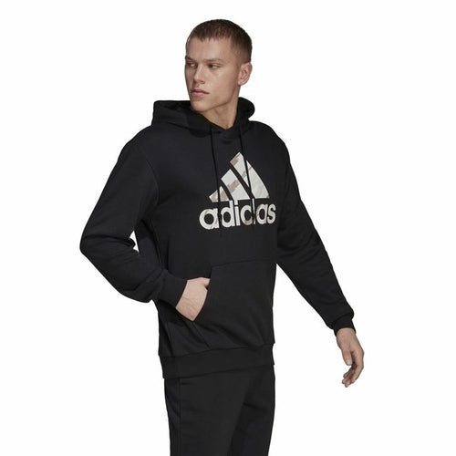 Adidas Essentials French Terry Heren Hoodie - Zwart