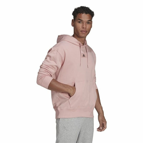 Adidas Essentials Heren Hoodie - Roze