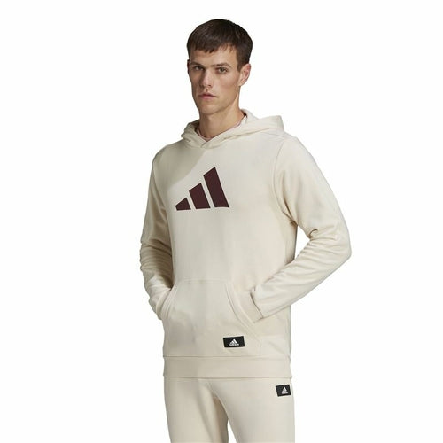 Adidas Future Icons Hoodie Heren - Beige