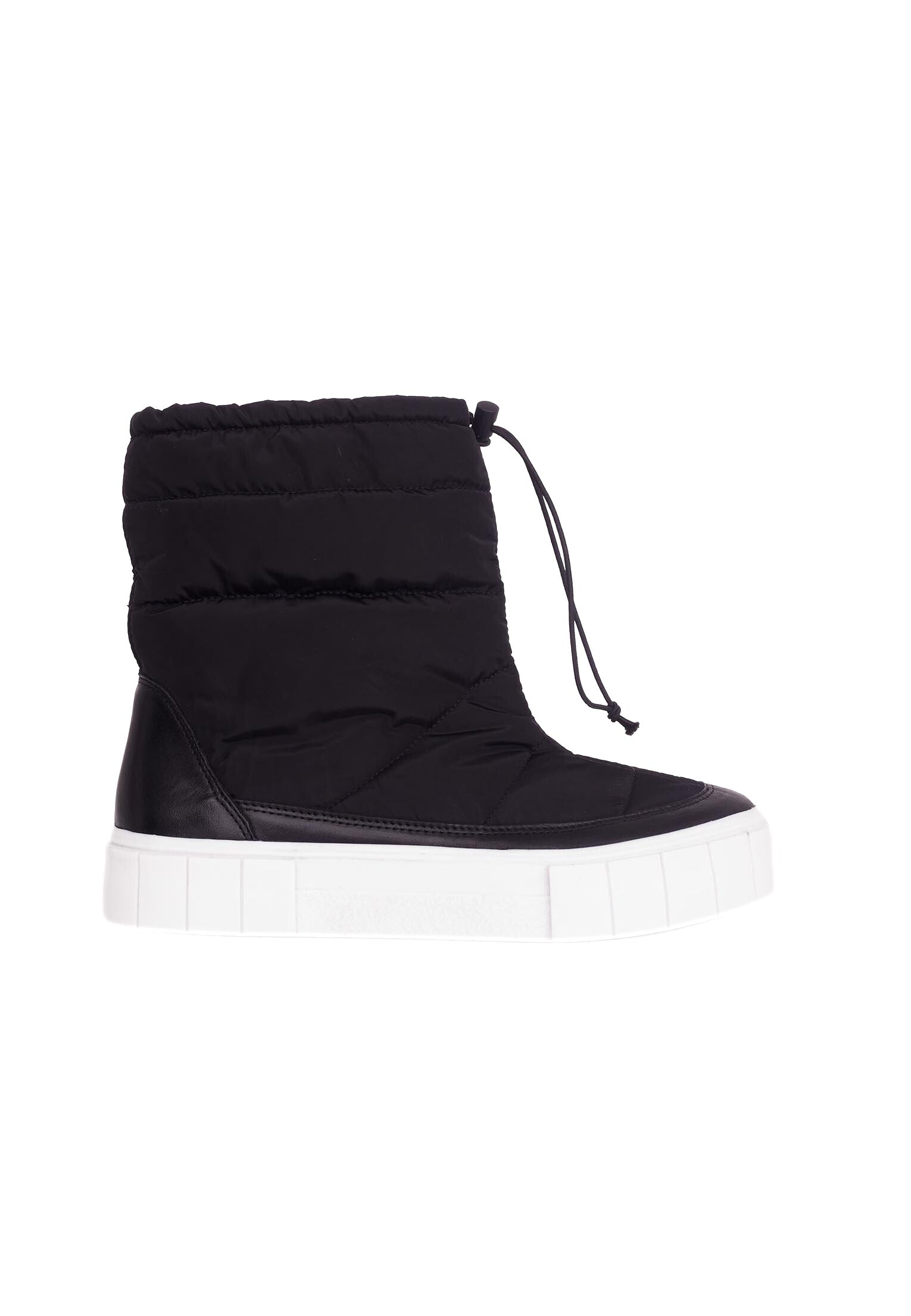Andira Waterproof Winter Boots – 3.5cm Nylon Black-0