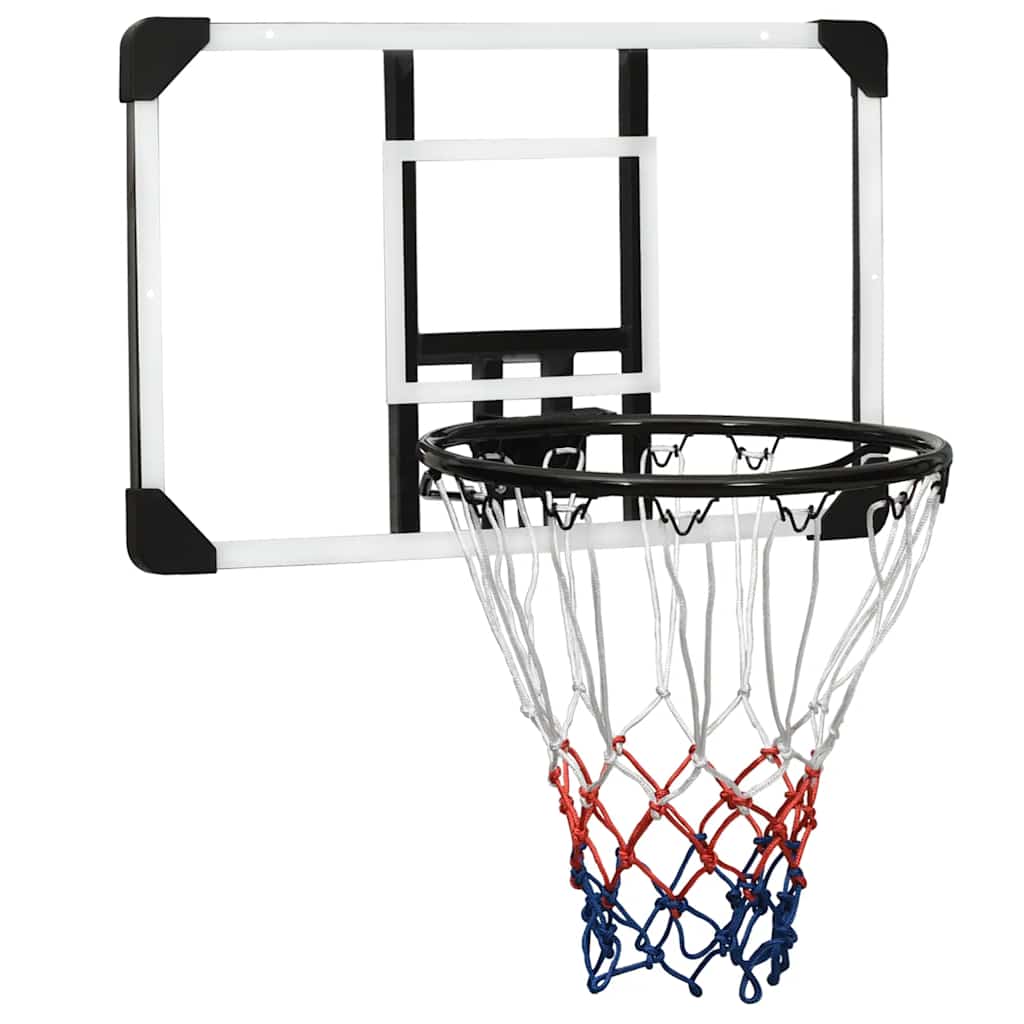 Vidaxl basketball backboard 71x45x2.5 cm polycarbonate transparent