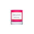 bougie parfumée Rose & Musk – Harmonie Florale-0