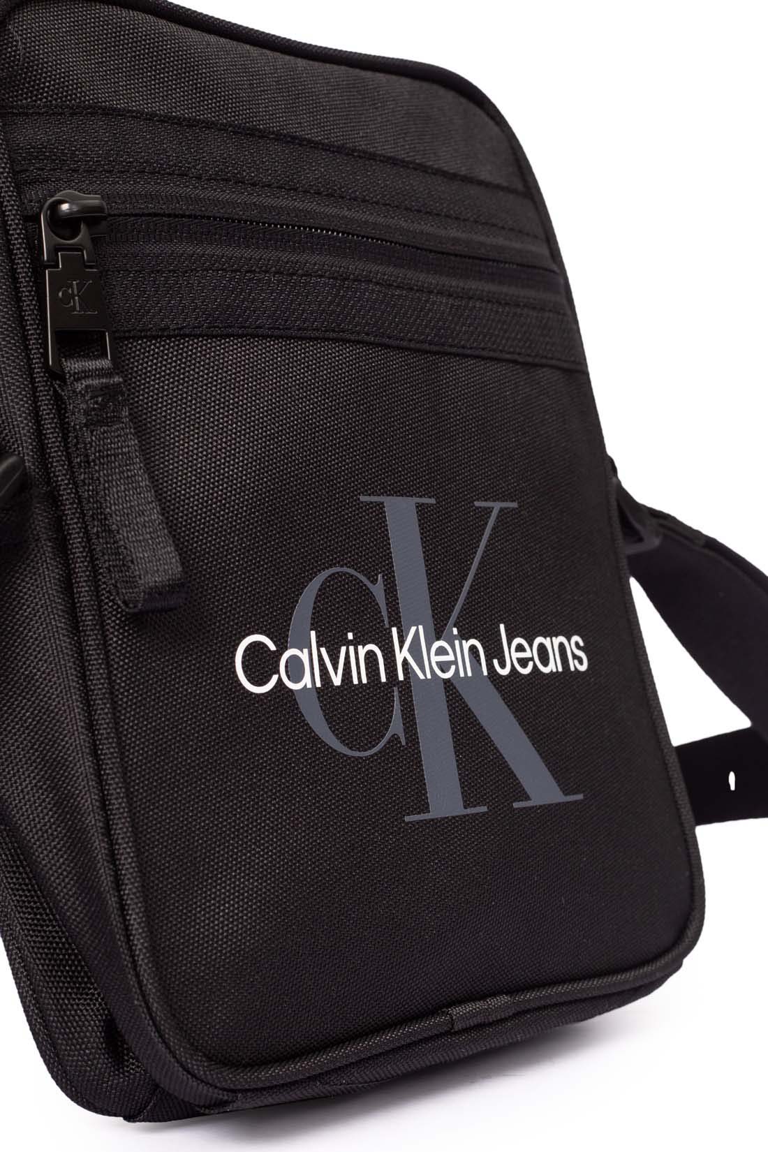CALVIN KLEIN - Men's reporter bag with logo-6