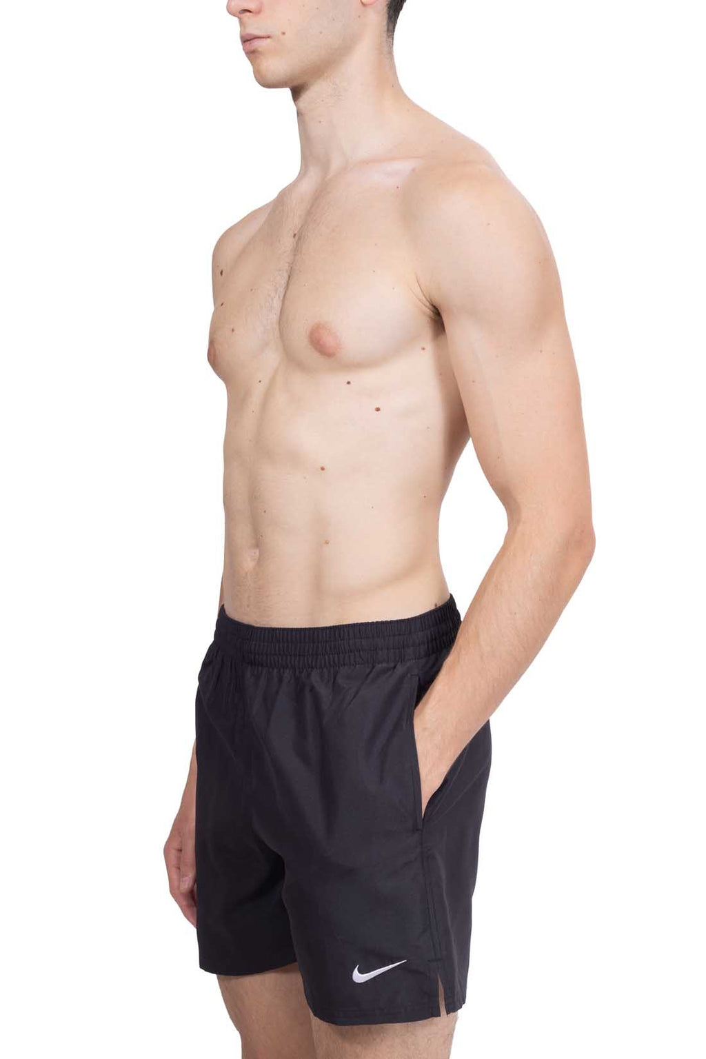 NIKE - Men's short swim shorts with Swoosh logo  - Size S