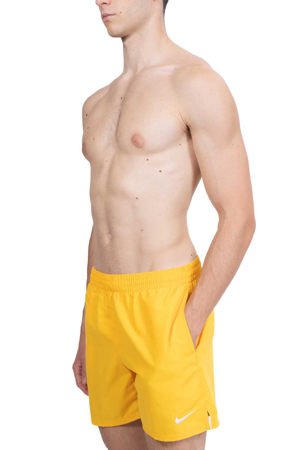 NIKE - Men's short swim shorts with Swoosh logo  - Size S