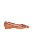 Begonia Caramel Leather Ballerinas-0