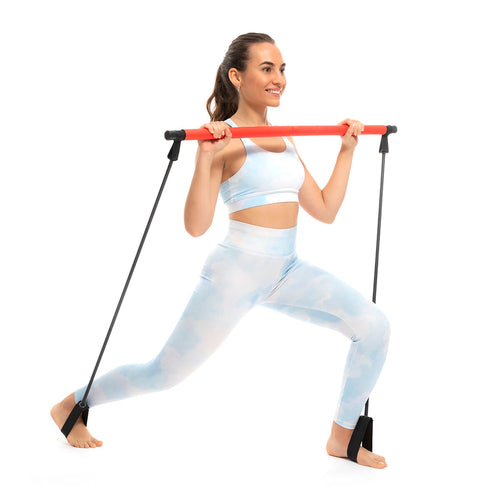 Fitness Trainingsbar met Weerstandsbanden - Resibar
