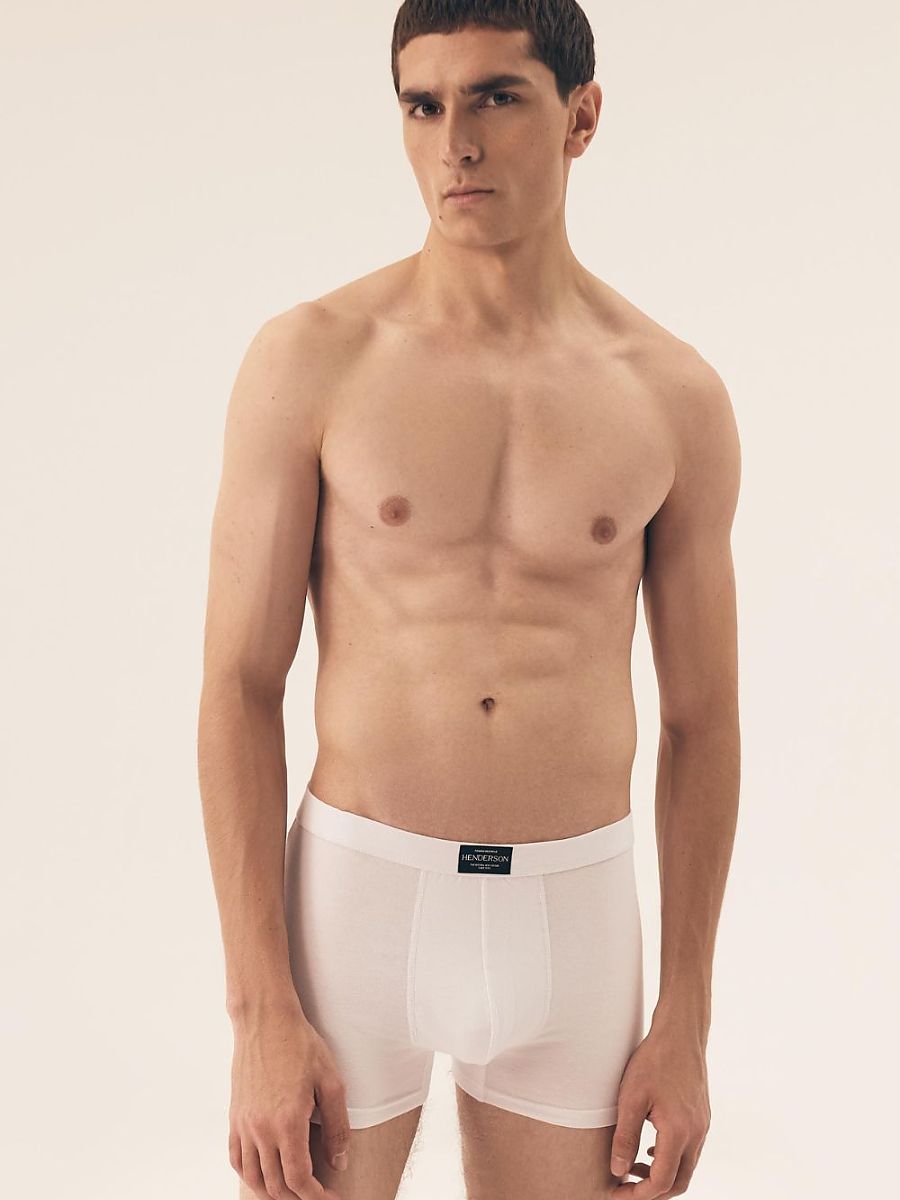 Henderson Heren Boxershorts Set - Wit/Zwart/Grijs