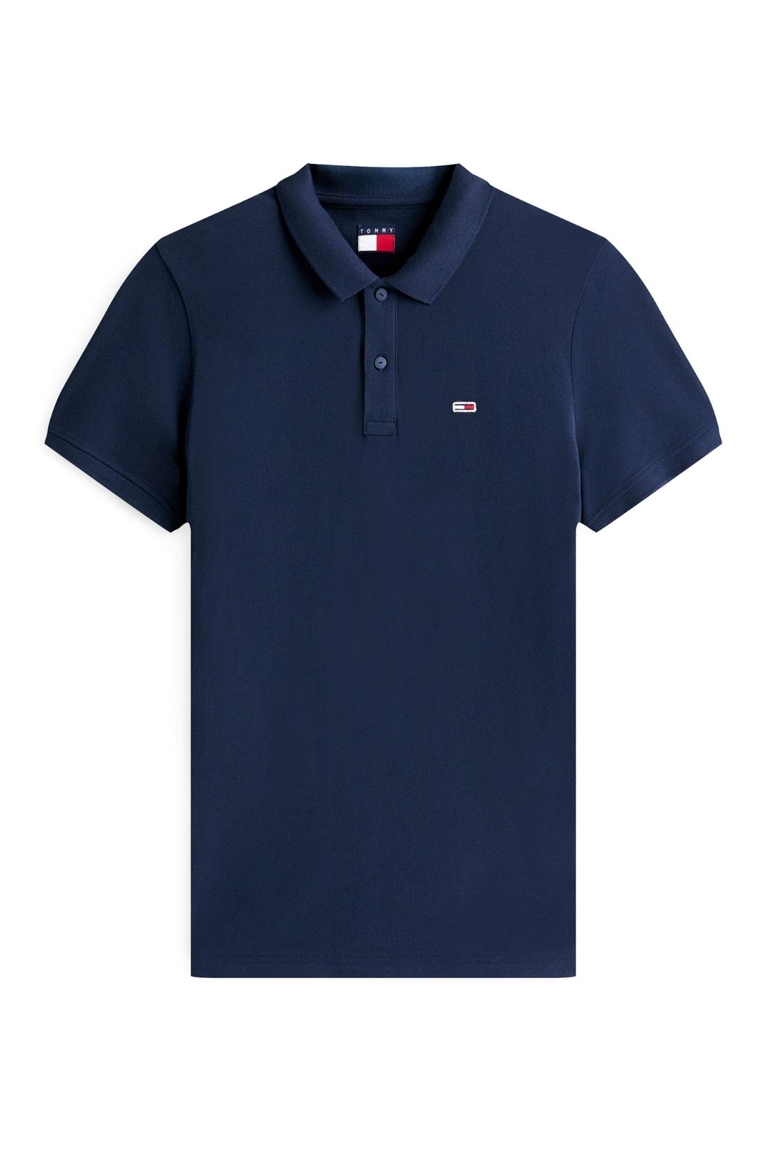 TOMMY JEANS - Men's slim piquet polo shirt  - Size XL-5