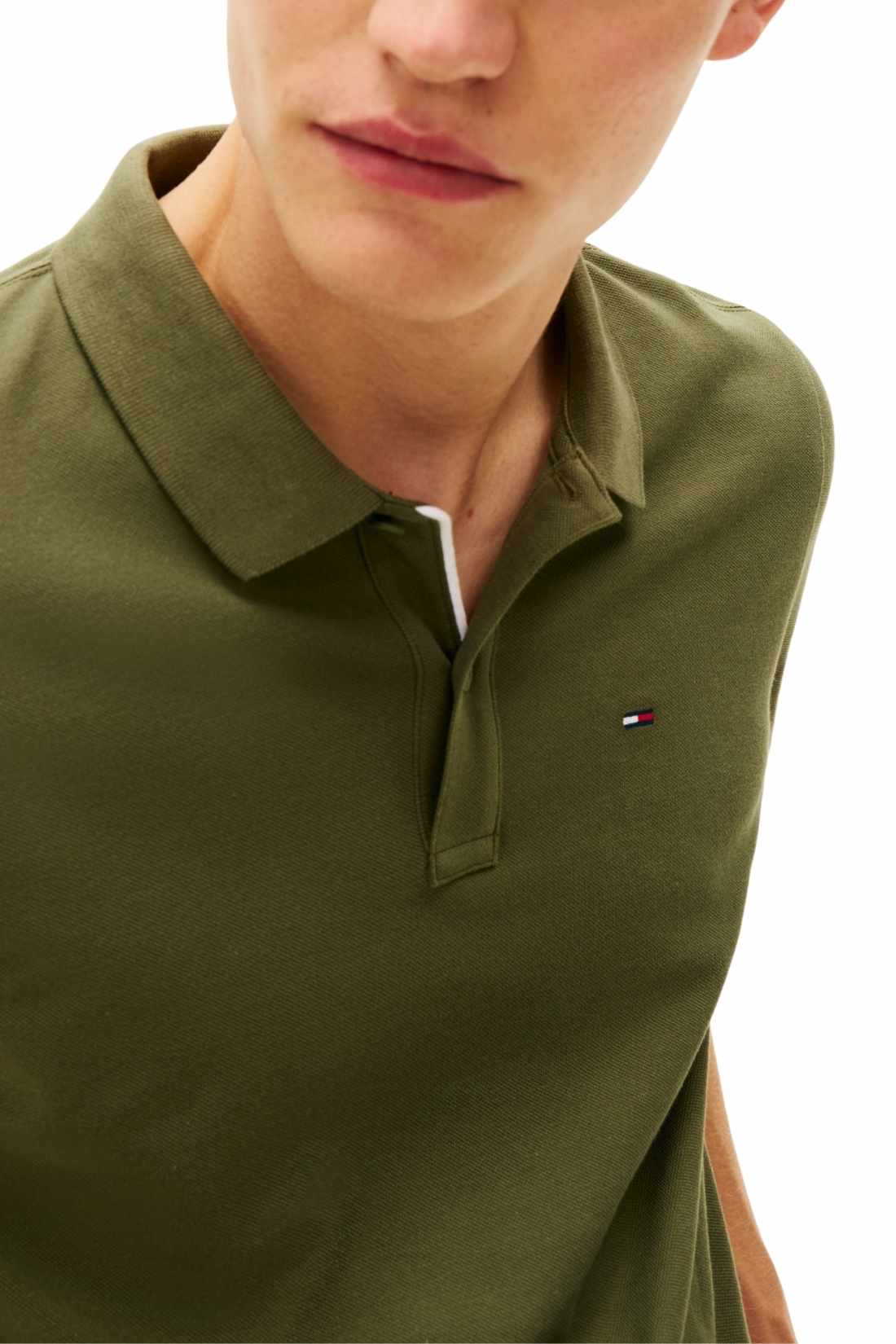 TOMMY JEANS - Men's slim piquet polo shirt  - Size XL-15