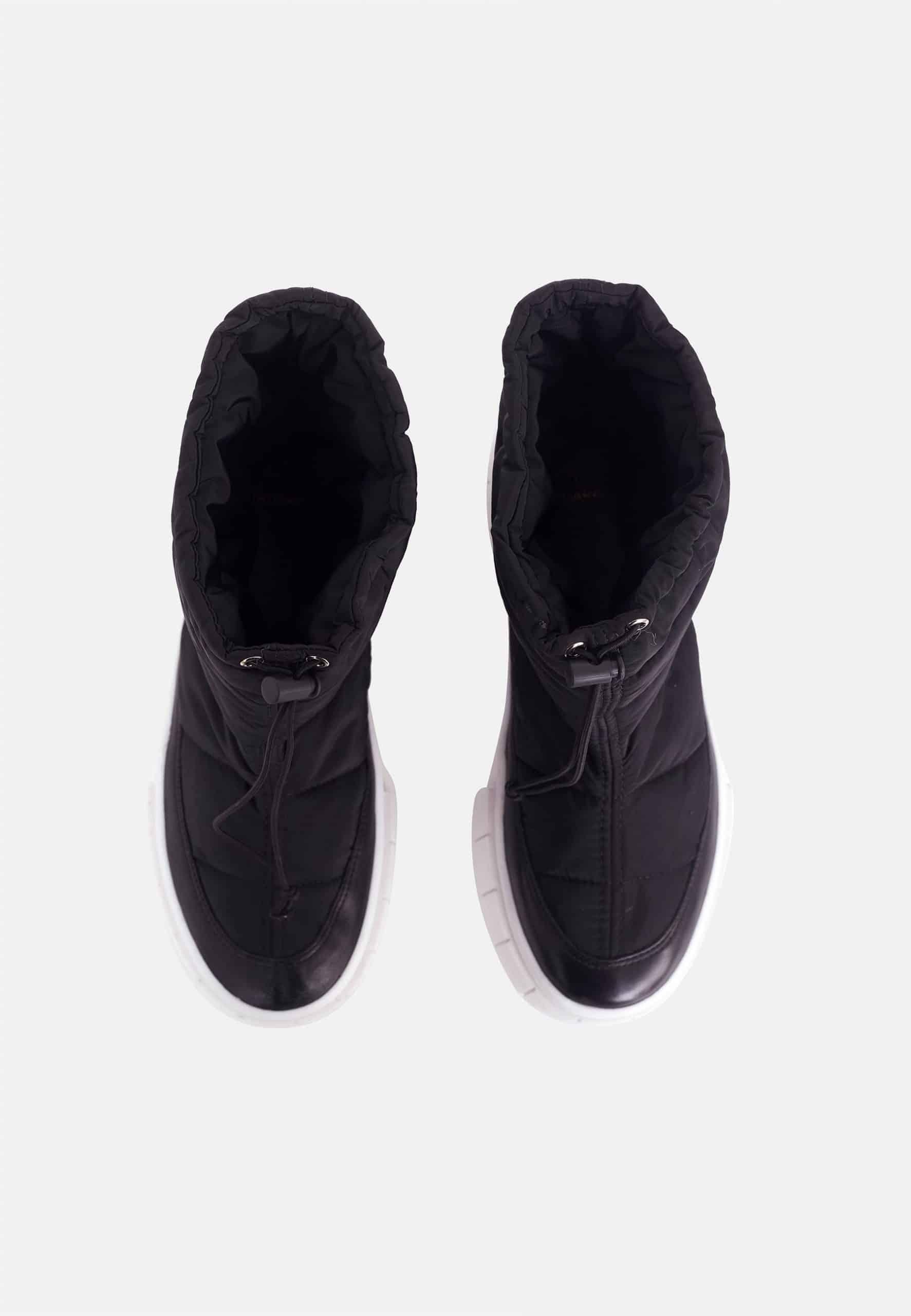Andira Waterproof Winter Boots – 3.5cm Nylon Black-2