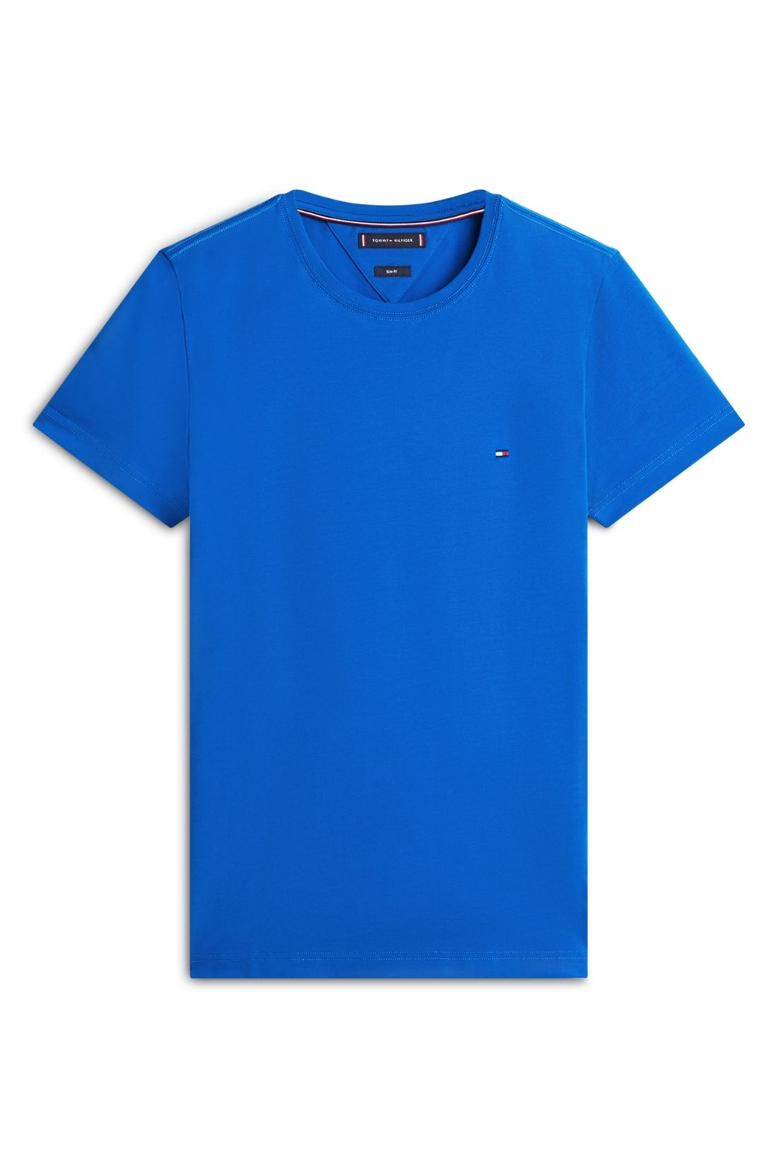 TOMMY HILFIGER - Men's stretch slim T-shirt with logo - Size XL-1