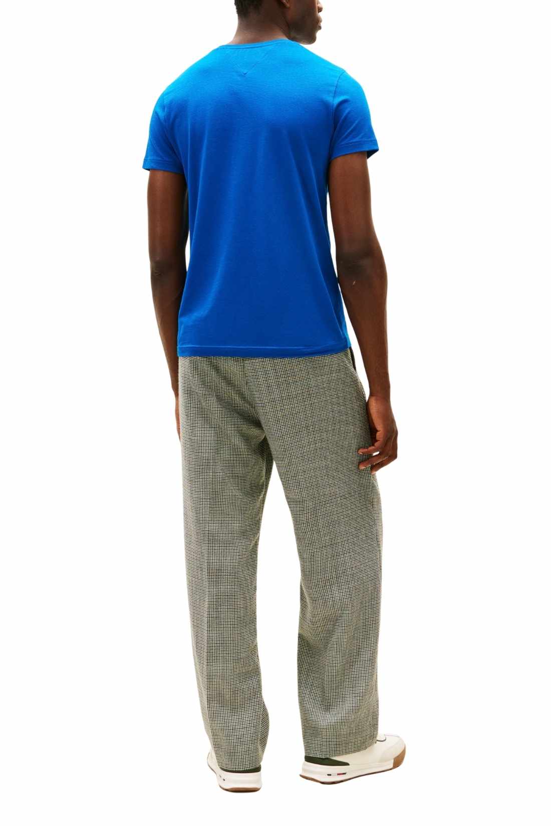 TOMMY HILFIGER - Men's stretch slim T-shirt with logo - Size XL-2