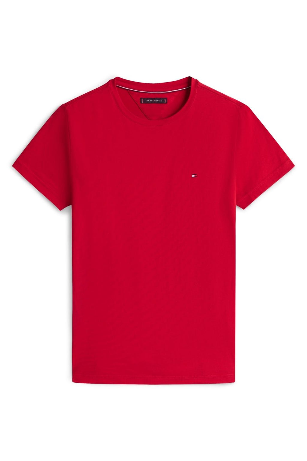 TOMMY HILFIGER - Men's stretch slim T-shirt with logo - Size XL-5