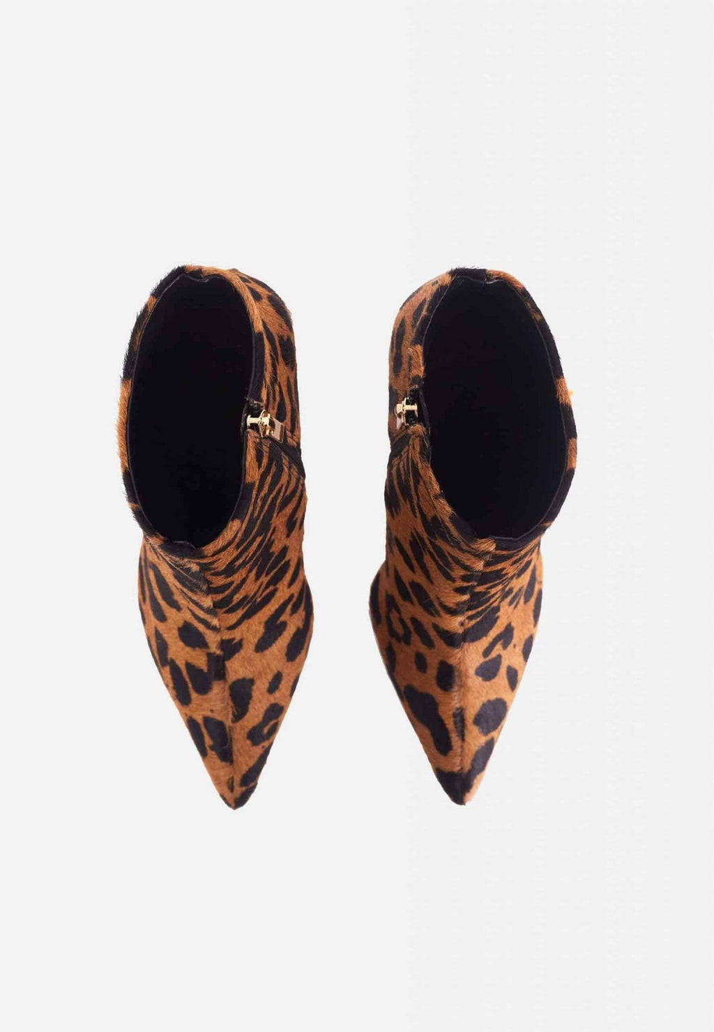 Sapucaia Animal Print Boots – 8.4cm Block Heel Ankle